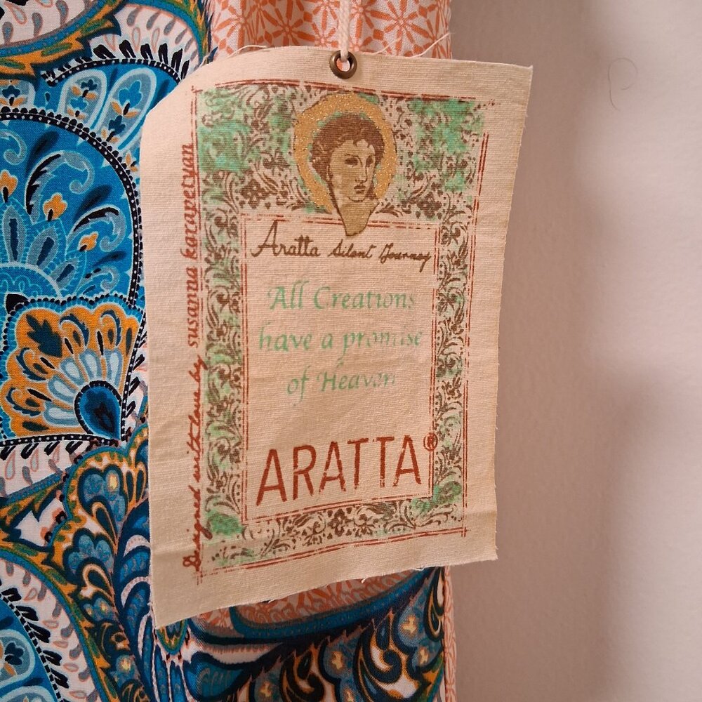 Aratta Sleeveless Maxi Duster Dress Lace on back NWT sz S - Picture 10 of 10